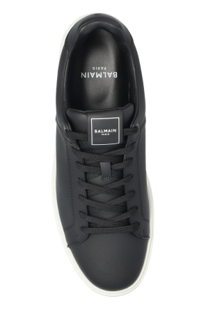 Balmain Leather sports shoes