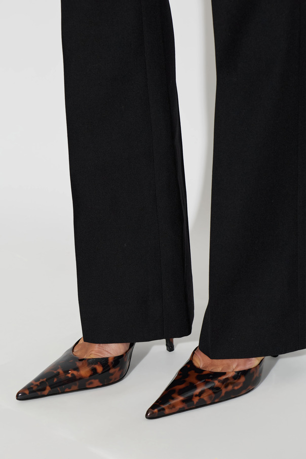 Balmain Sapatos de couro de salto