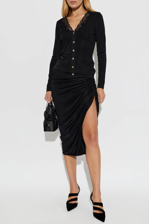 Balmain Leather heeled shoes