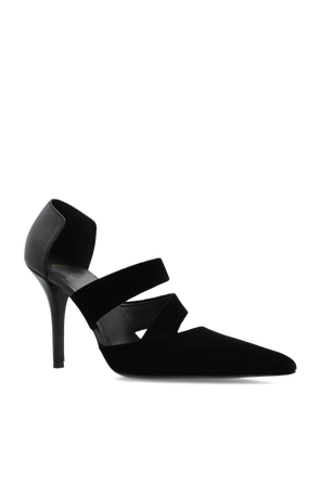 Balmain Leather heeled shoes