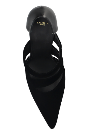 Balmain Leather heeled shoes