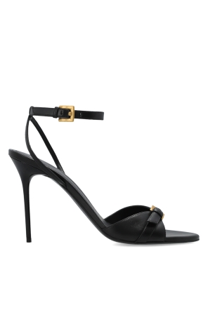 "Anthem" leather heeled sandals