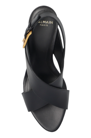 Balmain Sandaly na koturnie  `Anthem`