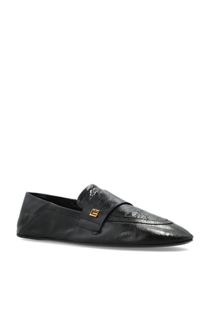 Balmain Skórzane buty typu `loafers`