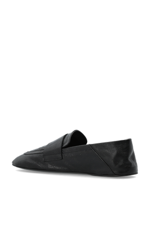 Balmain Skórzane buty typu `loafers`