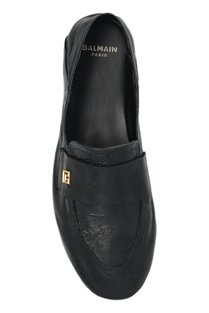 Balmain Skórzane buty typu `loafers`