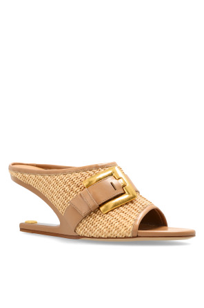 Balmain "Anthem" wedge sandals