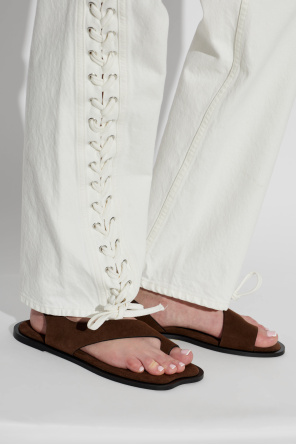 ‘honu’ leather sandals od ALOHAS
