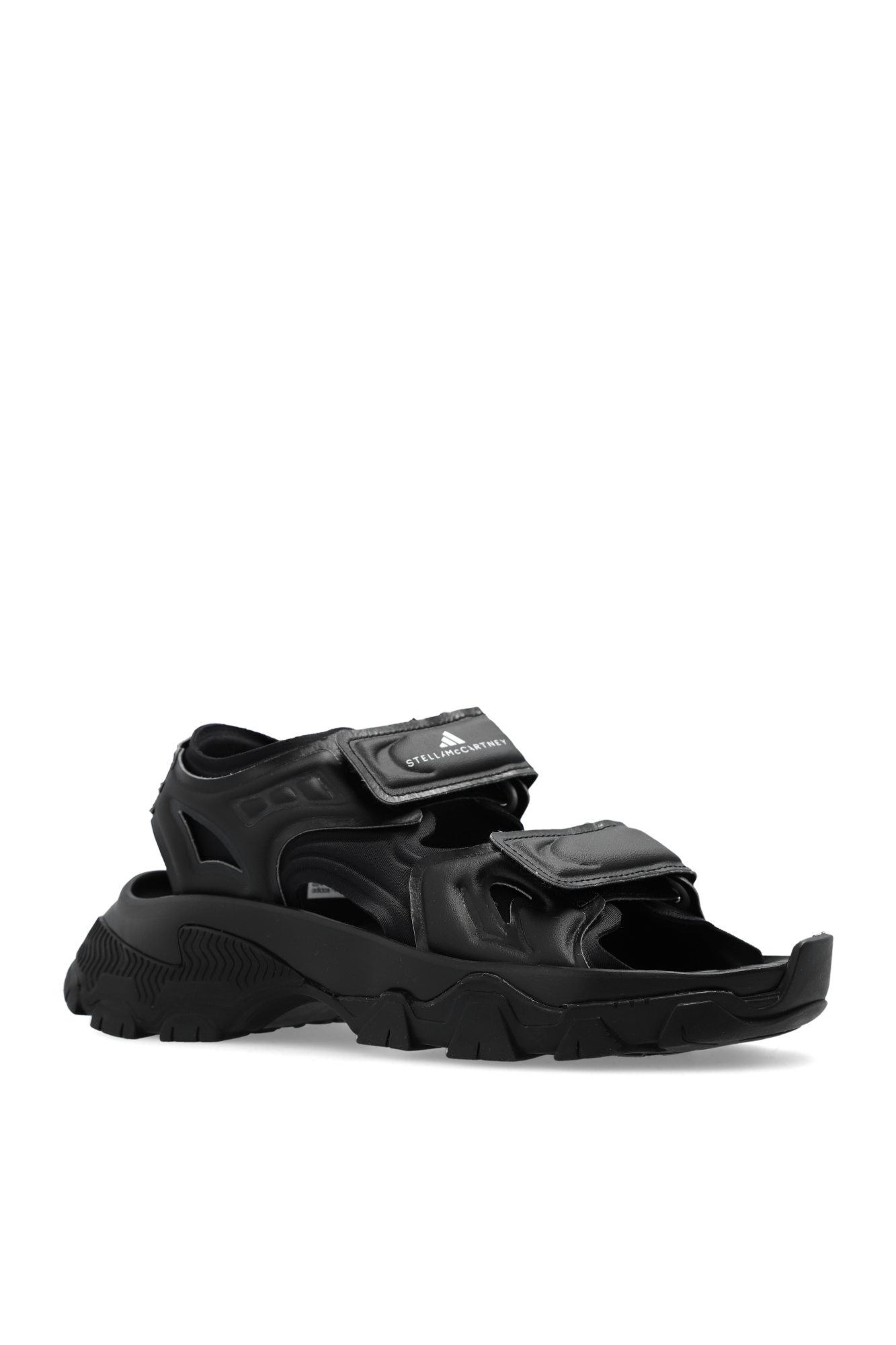 Black ‘Hika’ sandals with logo ADIDAS by Stella McCartney - Vitkac GB