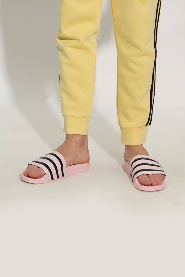 ADIDAS clearance Originals Slides with logo