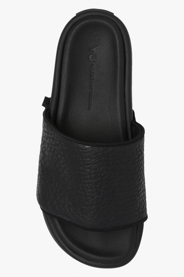 Y-3 Yohji Yamamoto mm Leather Slingback Sandals