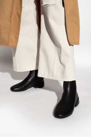 ‘solaris’ heeled ankle boots od Raf Simons