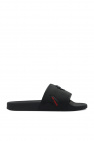 Emporio Armani monogram heel-counter sneakers
