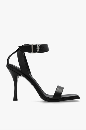 Leather heeled sandals od Dsquared2