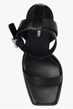 Dsquared2 Leather heeled sandals