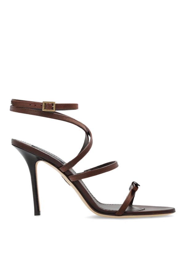 Leather heeled sandals od Dsquared2