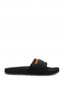 Heron Preston Slides with logo