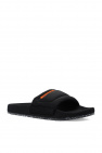 Heron Preston Slides with logo