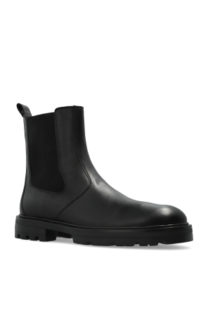 Hogan Leather ankle boots