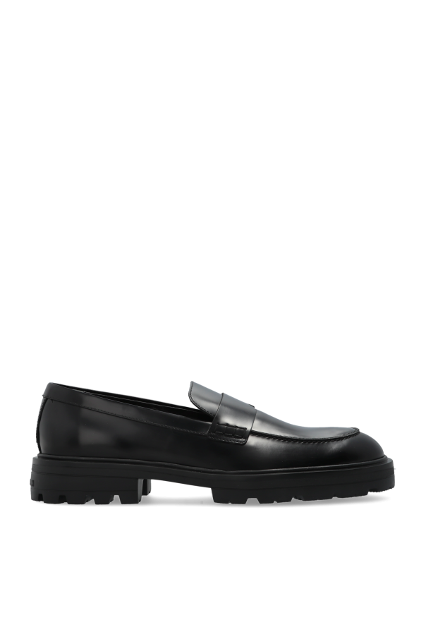Leather loafers od Hogan