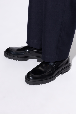 Leather loafers od Hogan