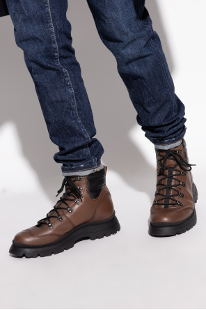 Leather ankle boots od Hogan