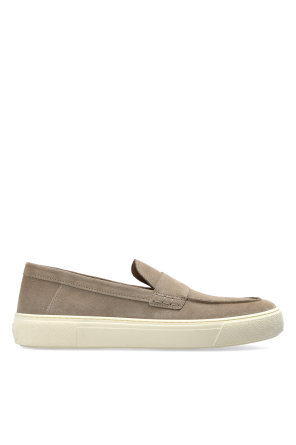 Zapatos tipo mocasín de cuero