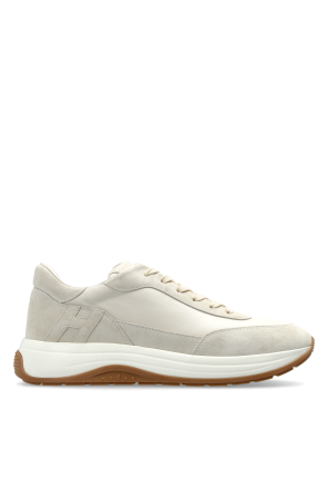 Leather sports shoes