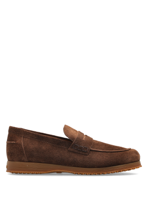 Suede loafers