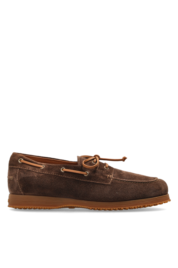 ‘Traditional’ suede shoes od Hogan