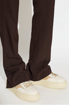 Sports shoes on a platform ‘h-stripes’ od Hogan