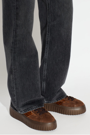 Sports shoes on ‘h-stripes’ platform od Hogan