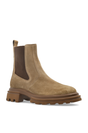 Hogan Leather ankle boots