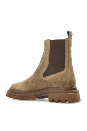 Hogan Leather ankle boots