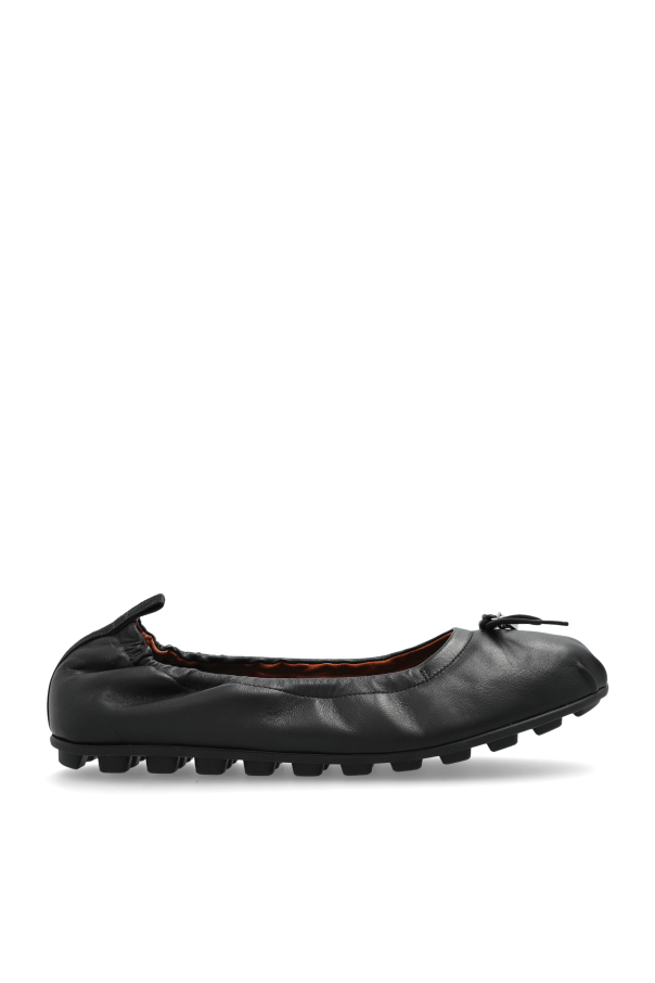 Olympia' leather ballerinas od Hogan