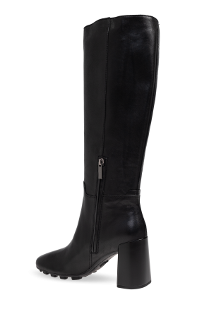 Hogan Lederstiefel mit Absatz