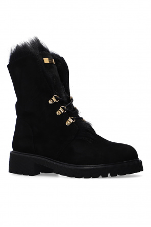 Giuseppe Zanotti ‘Combat’ suede ankle boots