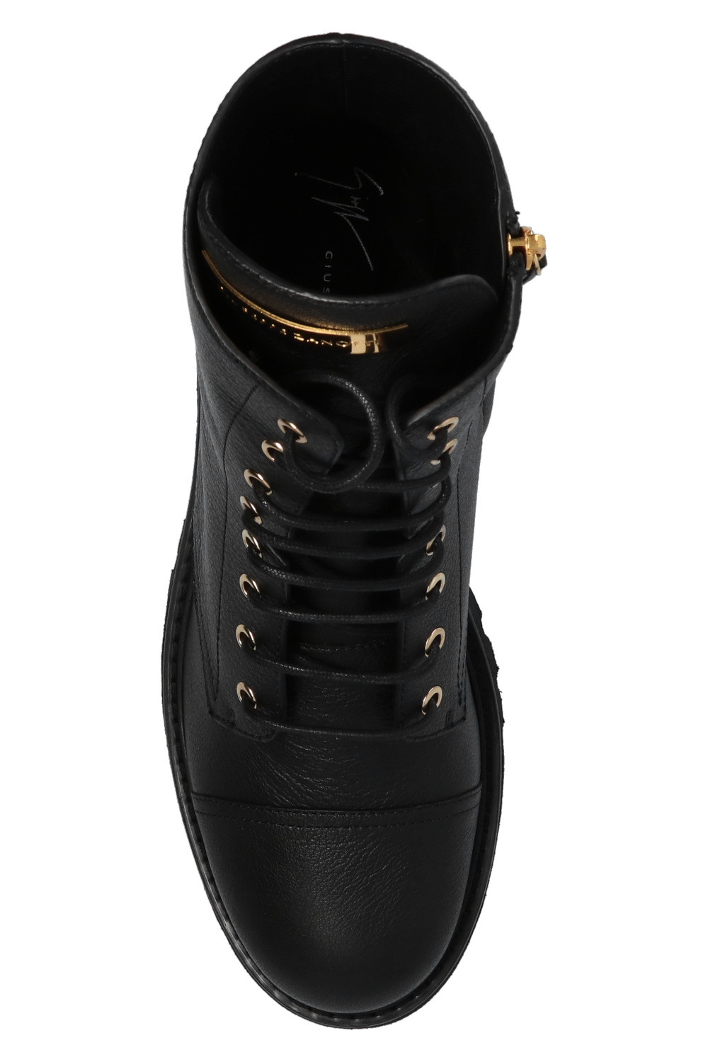 Giuseppe Zanotti Leather combat boots