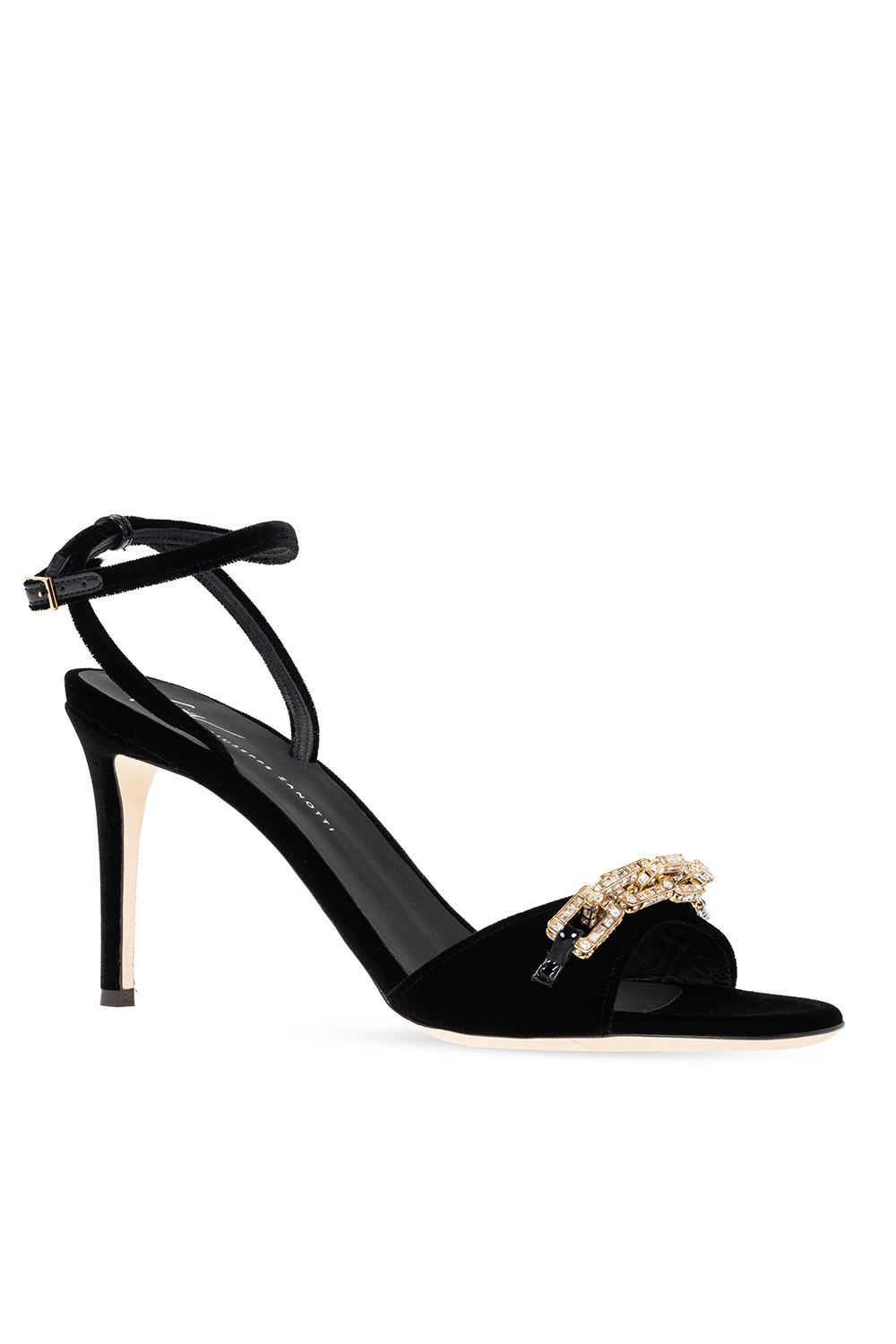 Giuseppe Zanotti Velvet heeled sandals