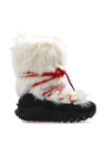 Moncler Grenoble WHITE ‘Trailgrip’ snow boots