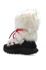 Moncler Grenoble WHITE ‘Trailgrip’ snow boots