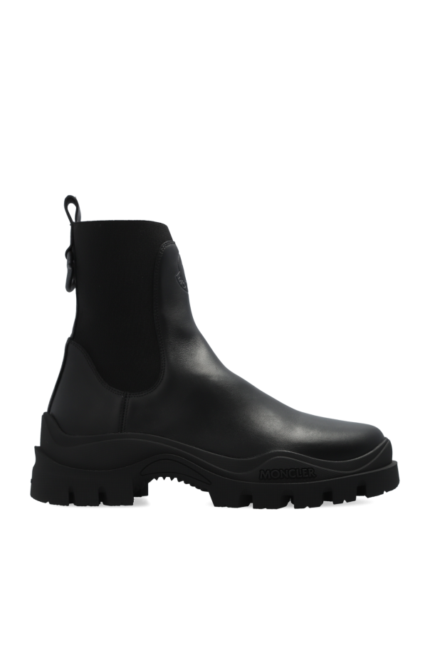 Moncler ‘Larue’ Chelsea boots in leather