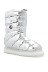 Moncler SILVER ‘Gaia’ snow boots