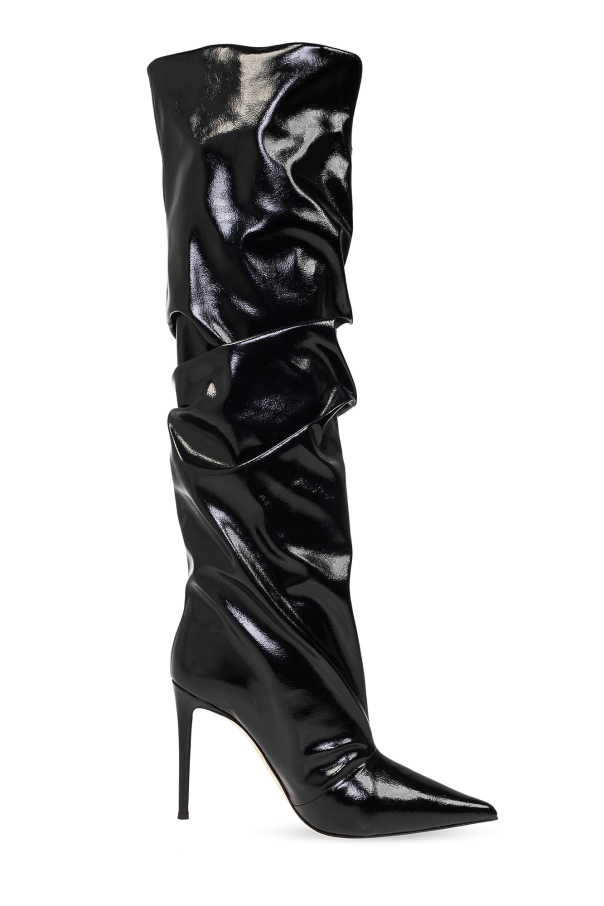 ‘GZ Gala’ patent heeled boots od Giuseppe Zanotti