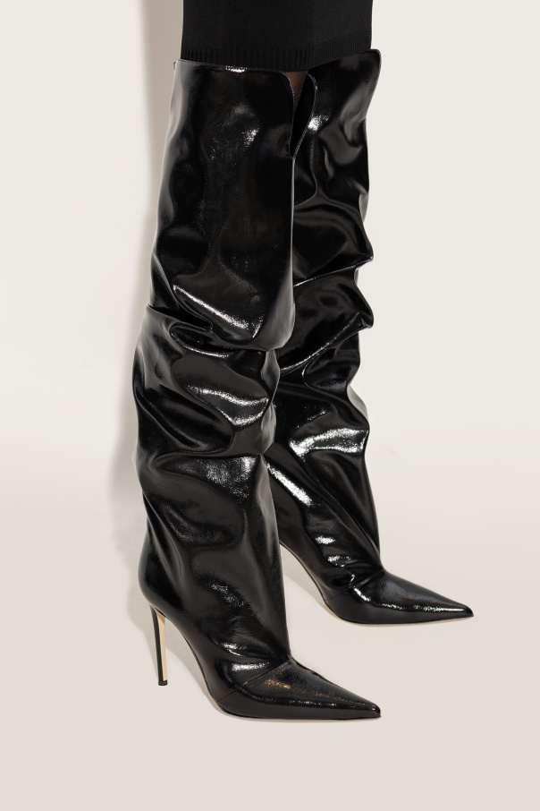 Giuseppe Zanotti ‘GZ Gala’ patent heeled boots