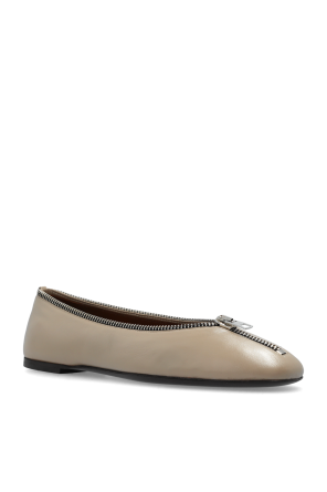 Giuseppe Zanotti Leather ballet flats