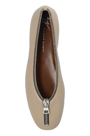 Giuseppe Zanotti Leather ballet flats