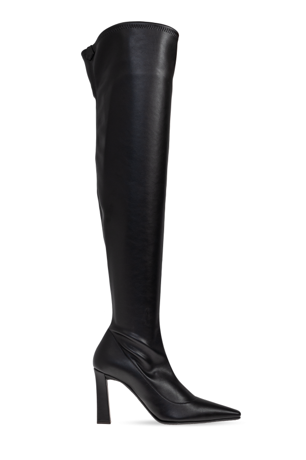 Leather heeled boots od Giuseppe Zanotti