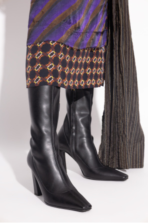 Leather heeled boots od Giuseppe Zanotti