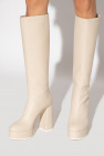 Iceberg cream Leather heeled boots